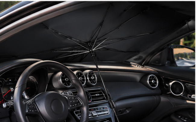 Car Windshield Sun Umbrella – UV Protection, Foldable, Universal Fit
